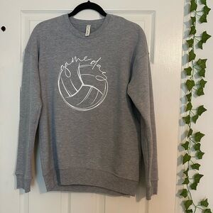 Game Day Volleyball Sweatshirt Size Small